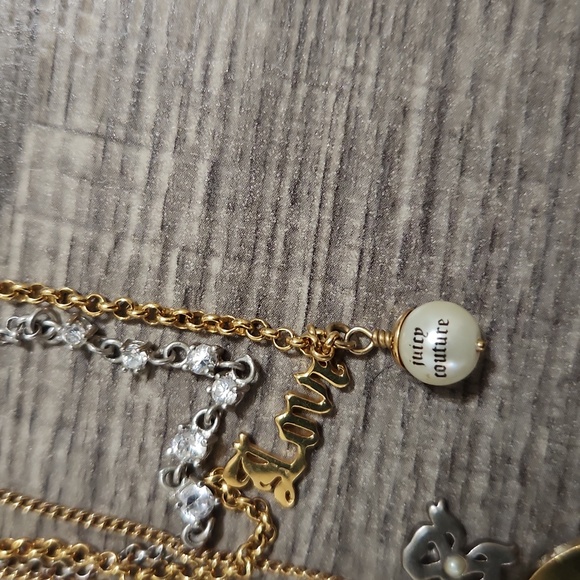 Juicy Couture vintage 3 strand necklace - Picture 4 of 5